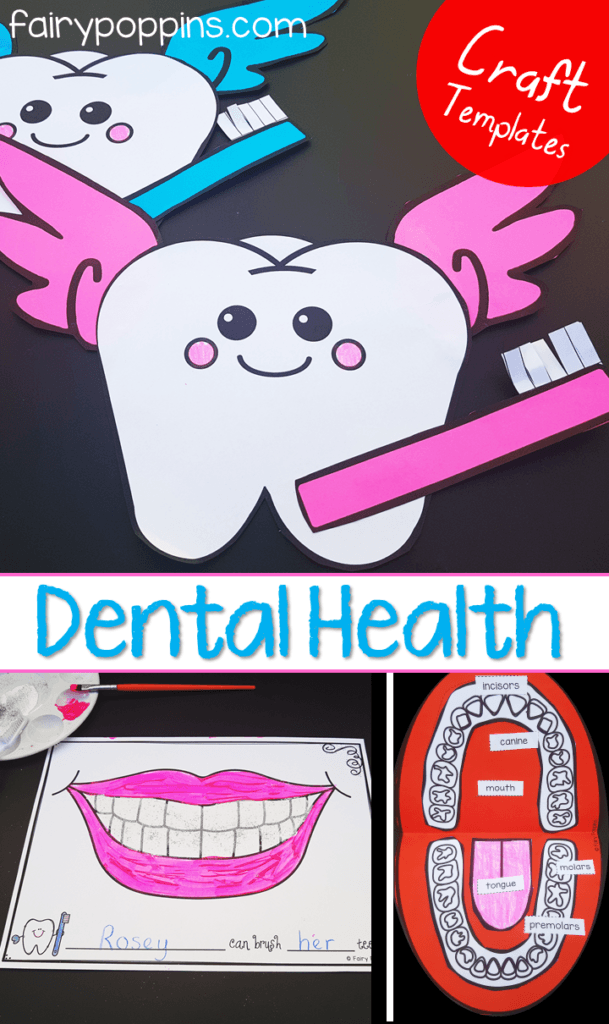 preschool dental health printables
