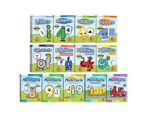 preschool flash cards free