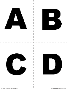 Alphabet Flash Cards &  ABC Cards - Preschool Learning Online ...