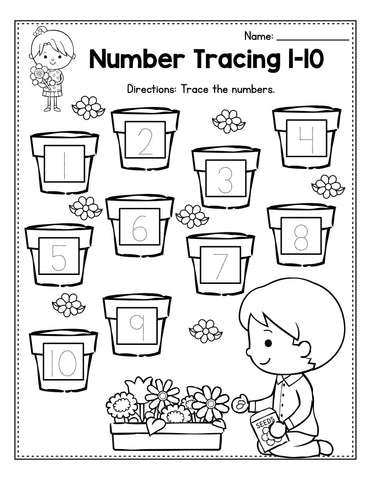 preschool free worksheet