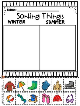 Learning Fun Preschool Activities Worksheets by Scribbles and Scrabble