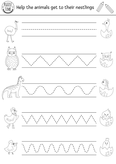 preschool handwriting worksheet