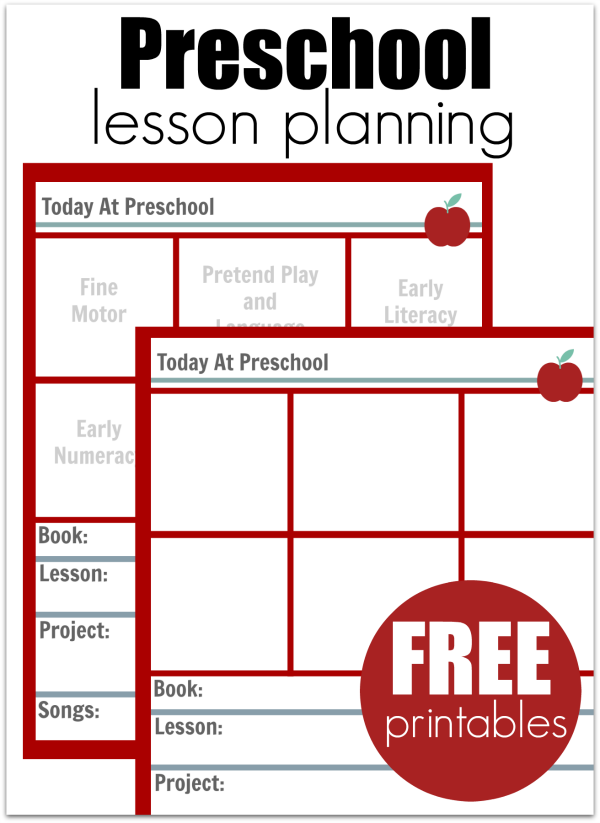 preschool lessons
