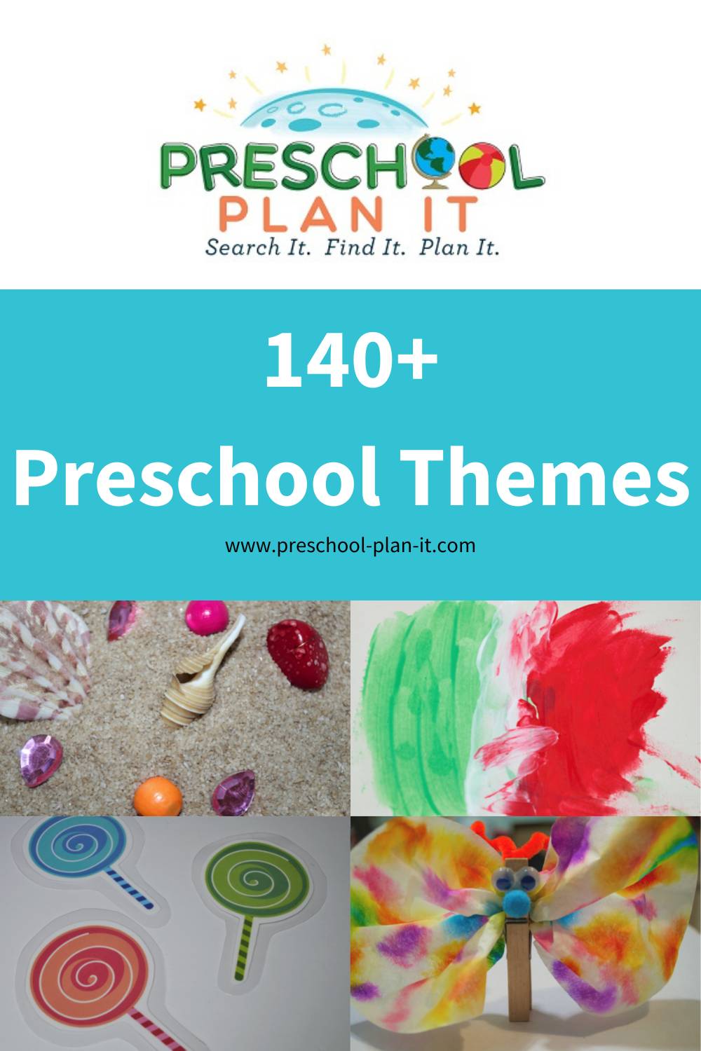 140+ Preschool Themes with over 4,000 Activities!