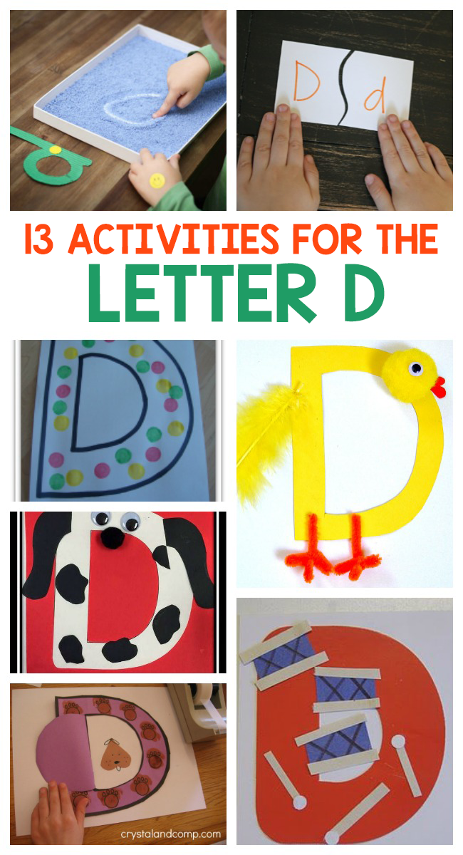 preschool letter d