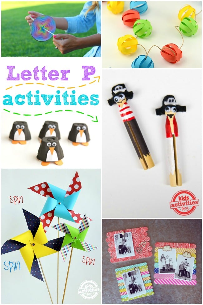 preschool letter p