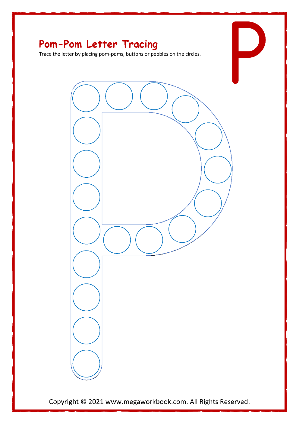 preschool letter p