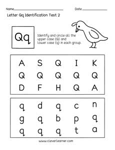 Uppercase Letter Q Craft for Preschool - Home With Hollie