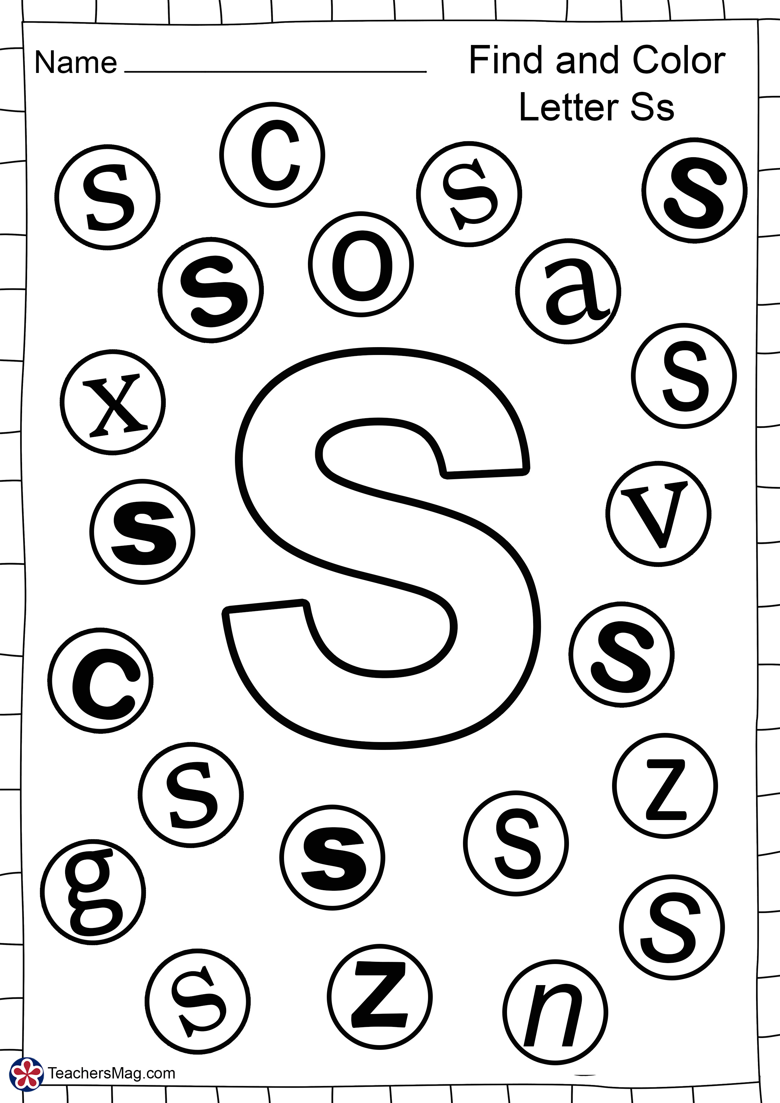 Free Letter S Tracing Worksheets Worksheets Library Free Letter S Tracing Worksheets Worksheets Library