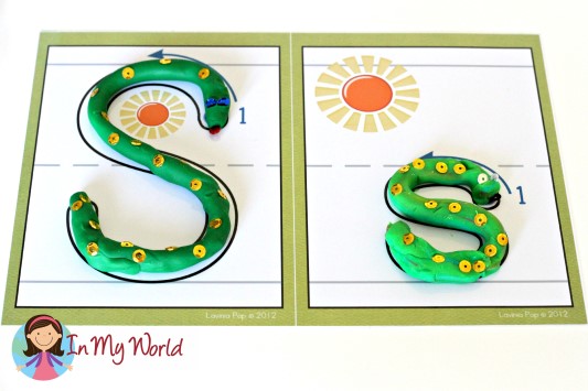 Preschool Letter S - In My World