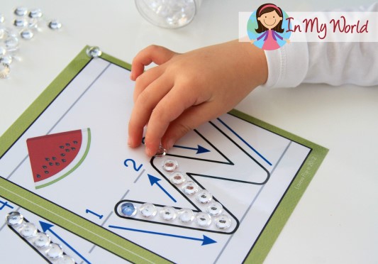 preschool letter w
