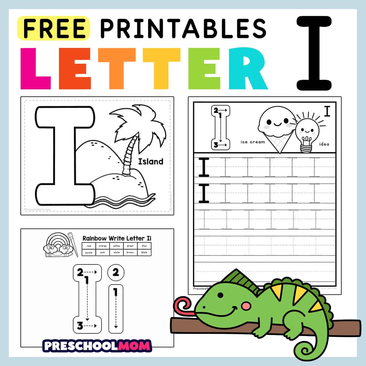 preschool letter worksheet free