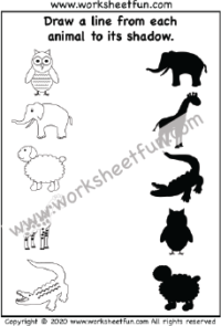 Preschool Matching Worksheets / FREE Printable Worksheets ...