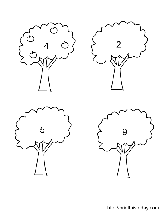 preschool math worksheet 1 10