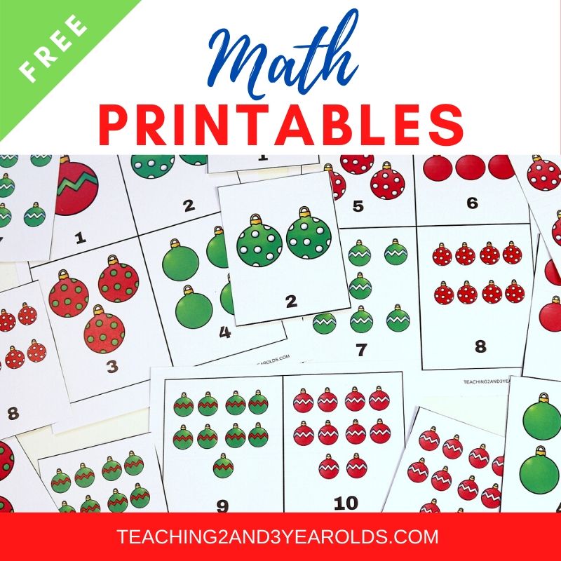 preschool math worksheet free printables
