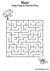 Maze Worksheets,Printable Activities for Kids,Preschool Mazes ...