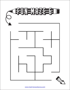 Simple Mazes - Free PDF Packet - Your Therapy Source