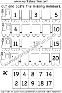 Cut and Paste Worksheets / FREE Printable Worksheets - Worksheetfun