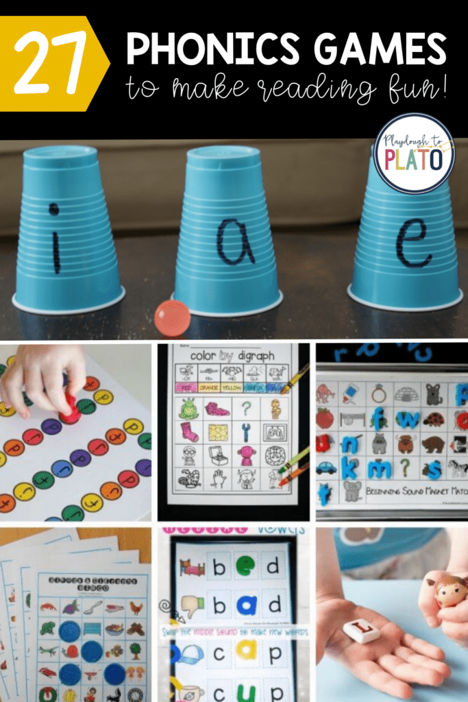27 Phonics Activities That Make Learning to Read Fun - Playdough ...