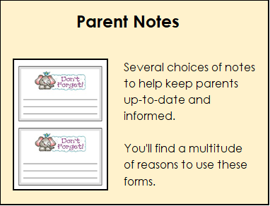 Free Daycare Forms