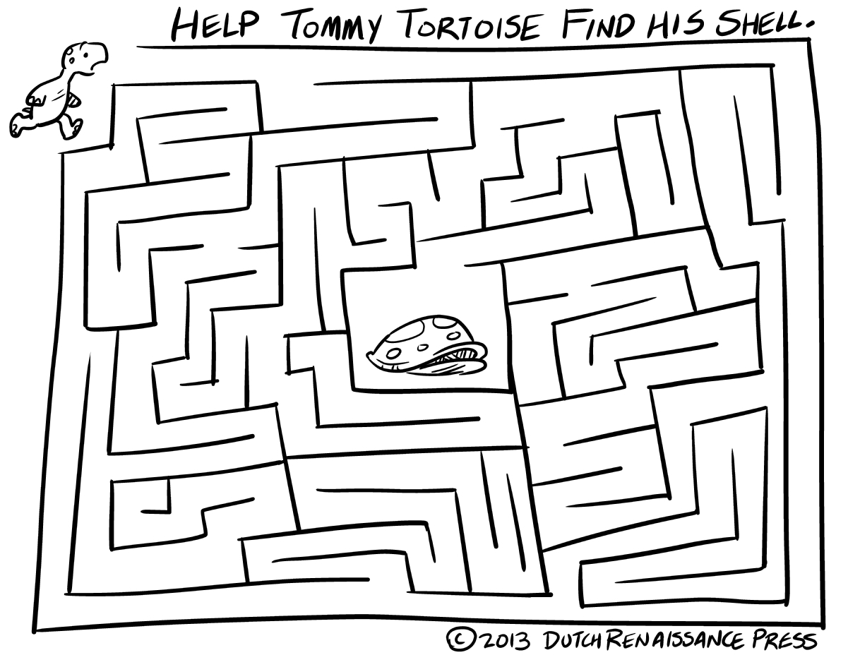 preschool printable mazes