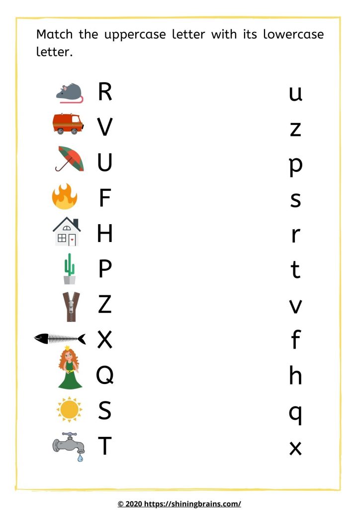 Alphabet Worksheets for Kids - Free ABC Kindergarten Worksheets
