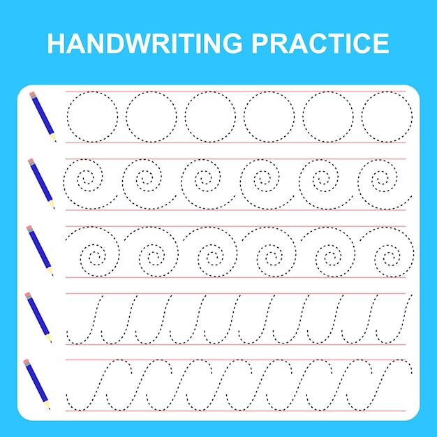 preschool printables handwriting worksheet