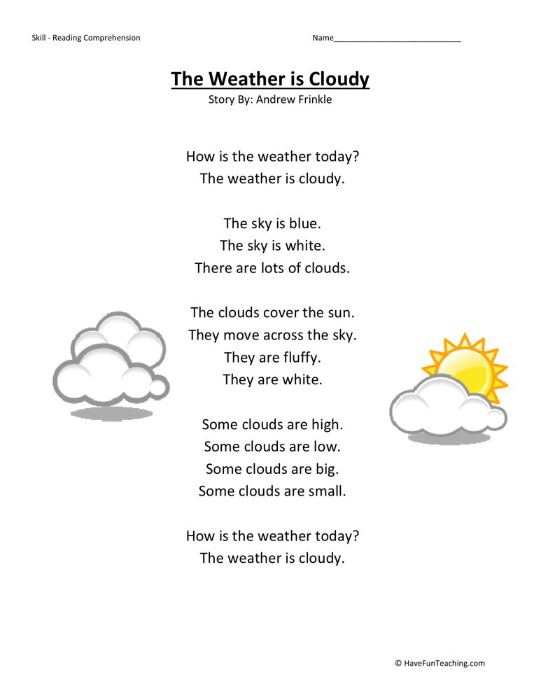 Trace the Sentences | Worksheet 