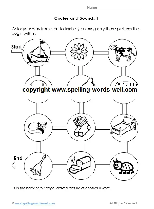 Cut and Paste Spelling Practice Workbook for Preschool and Kindergarten:  Spelling Worksheets for Kids Ages 4-6