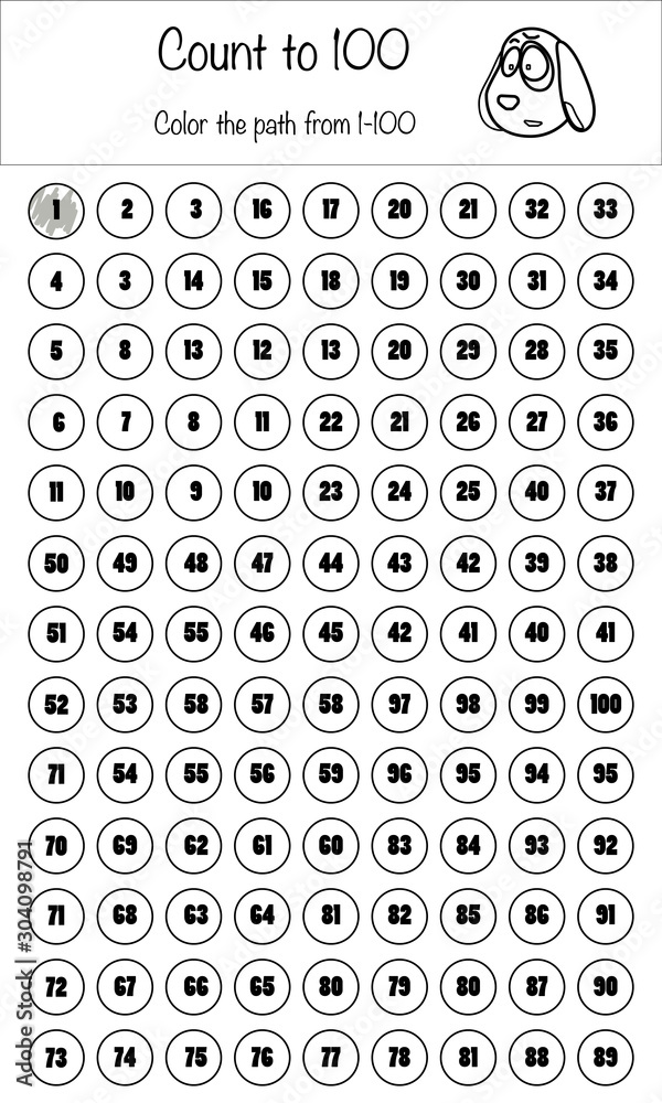 preschool test worksheet