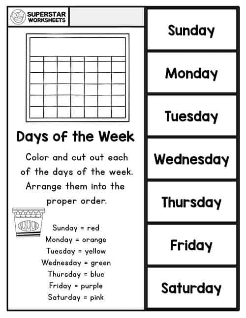 Preschool Assessment -Worksheets Library