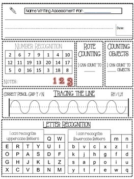 Preschool Assessment by Preschoolers and Sunshine | TPT