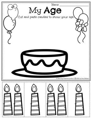preschool worksheet age