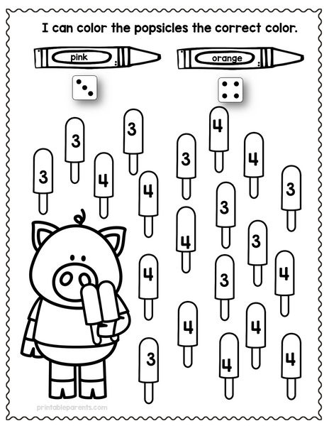 preschool worksheet for