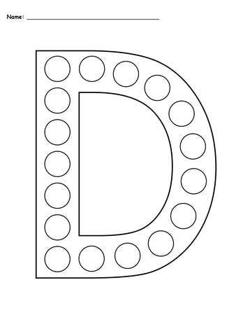 FREE Preschool Letter D Worksheets and Printables Ages 3-4 Years ...