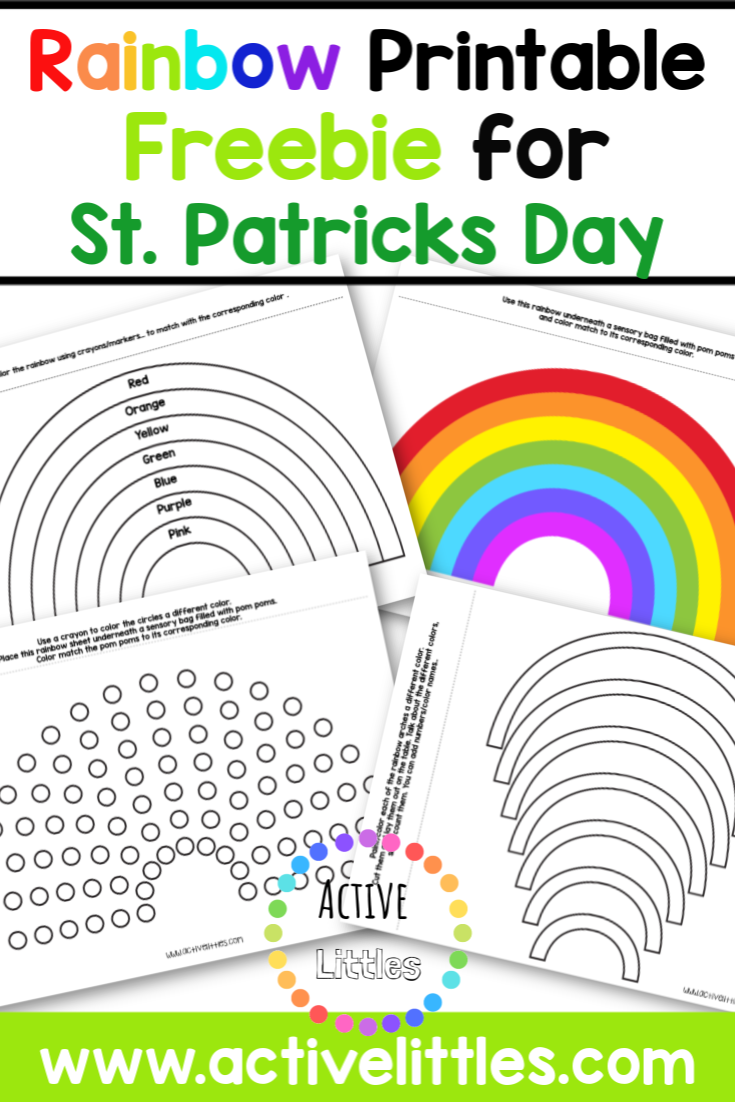 Rainbow Printable Free Worksheet for Kids - Active Littles