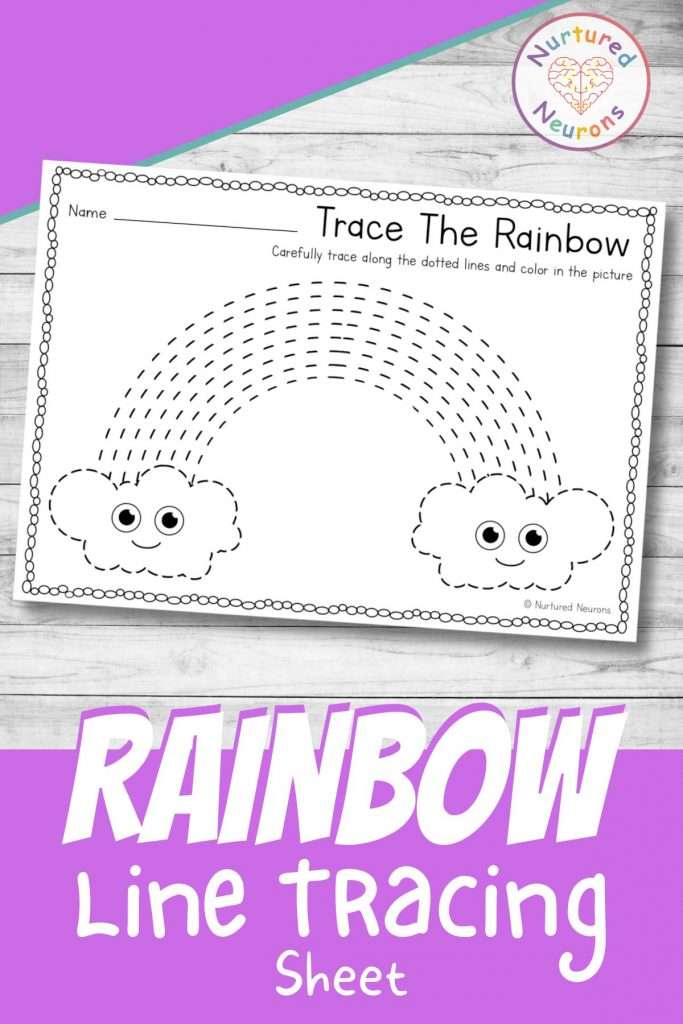 preschool worksheet tracing