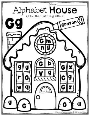 preschool worksheet