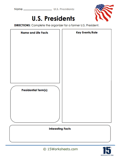 Presidential Words Worksheet Template PosterMyWall Worksheets Library
