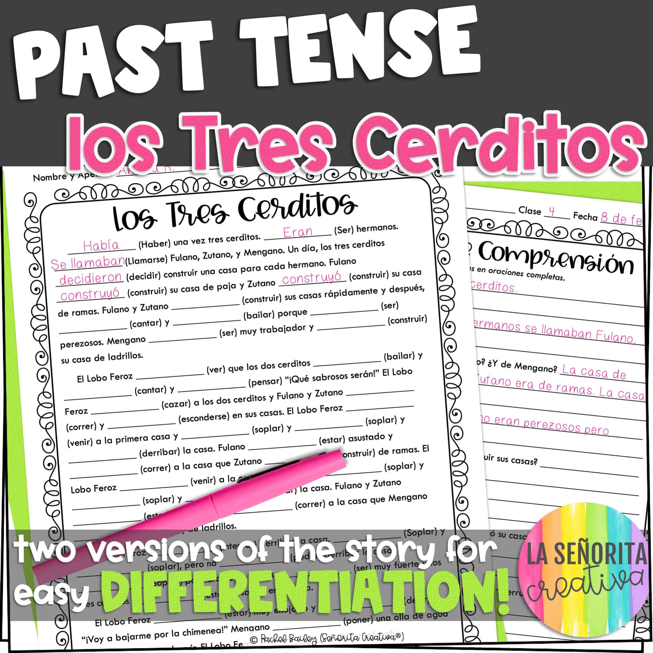 preterite vs imperfect worksheet