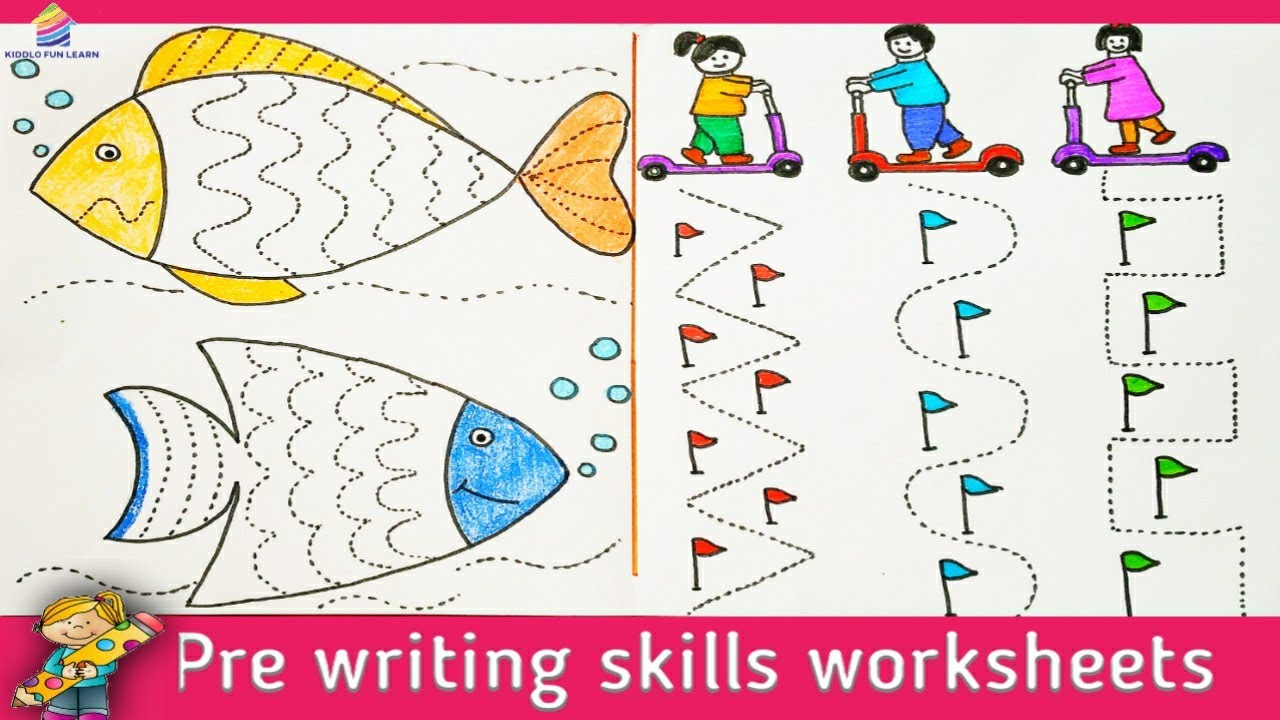 prewriting skills worksheet