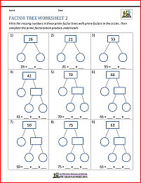 prime number worksheet 5th grade