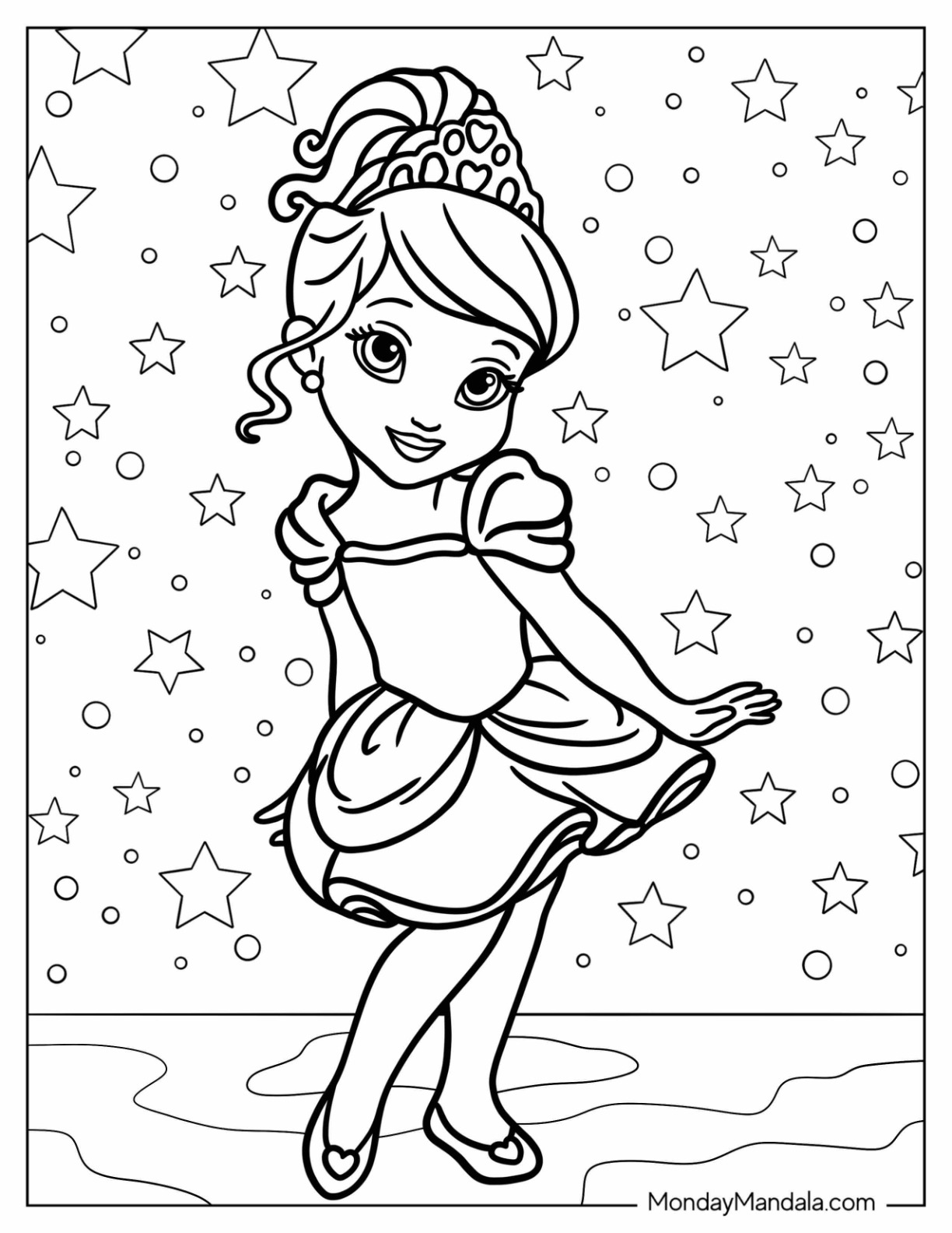 36 Disney Princess Coloring Pages Free PDF Printables Worksheets 