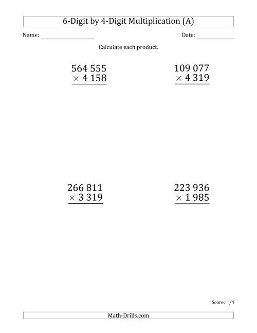 print 2 digit multiplication worksheet