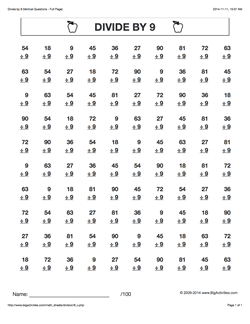 print 4 grade division worksheet