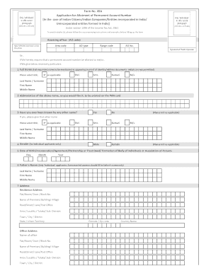 print application form for pan card