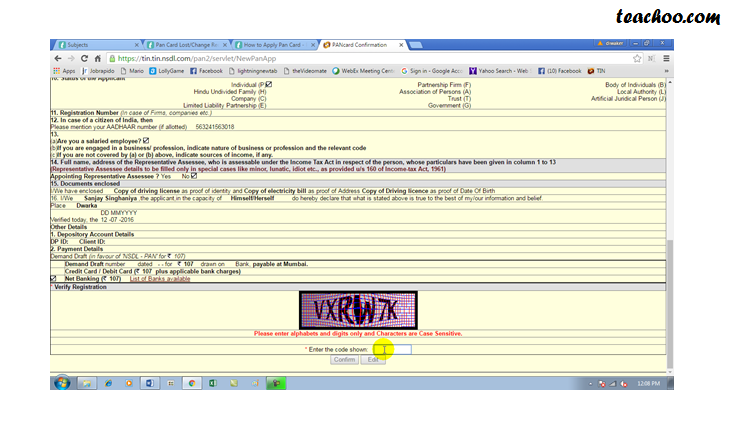 How to Apply Pan Card - Pan card