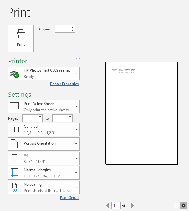 Set a Print Area in Excel (In Easy Steps)