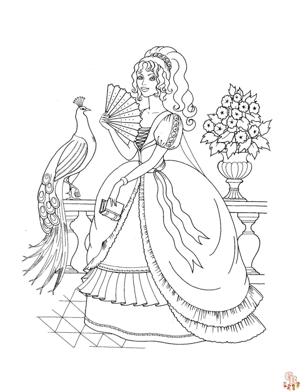 print disney princess coloring pages