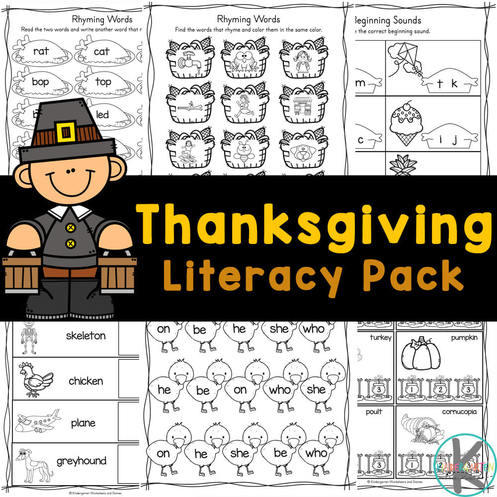 print free worksheet thanksgiving